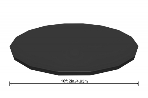 Тент для каркасного бассейна 488см (D493см) 4 шт/упак 58249 Бествей - фото 1